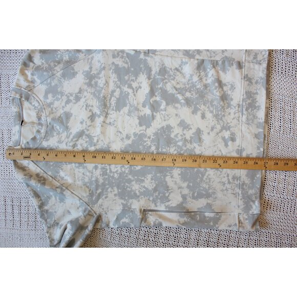 Lululemon Men's City Sweat Tie Dye Sweatshirt Size M Crew Neck Pull over Sporty - Picture 4 of 9